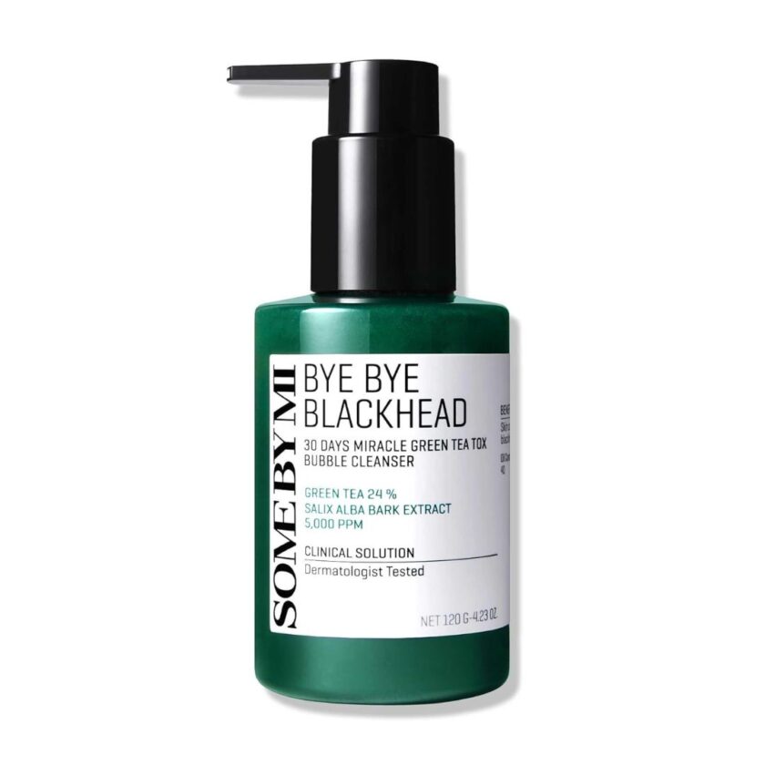 SOME BY MI – Bye Bye Blackhead 30 Days Miracle Green Tea Tox Bubble Cleanser (120g)