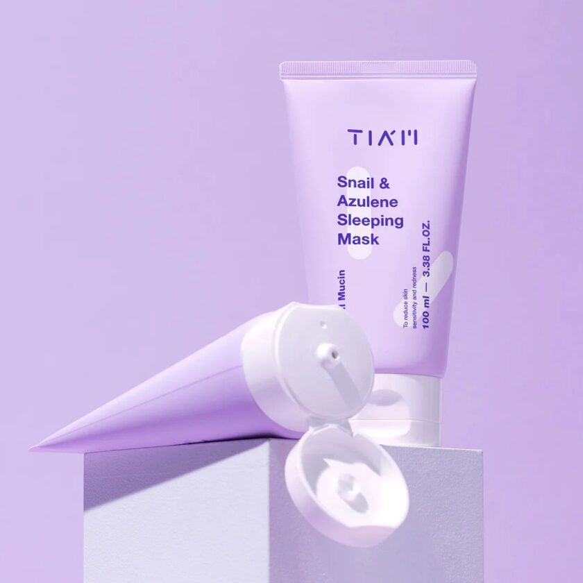 TIA'M Snail & Azulene Sleeping Mask (80ml)