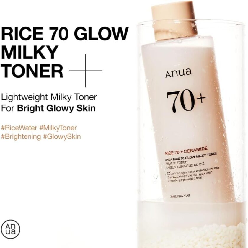 Anua Rice 70 Glow Milky Toner 250ml