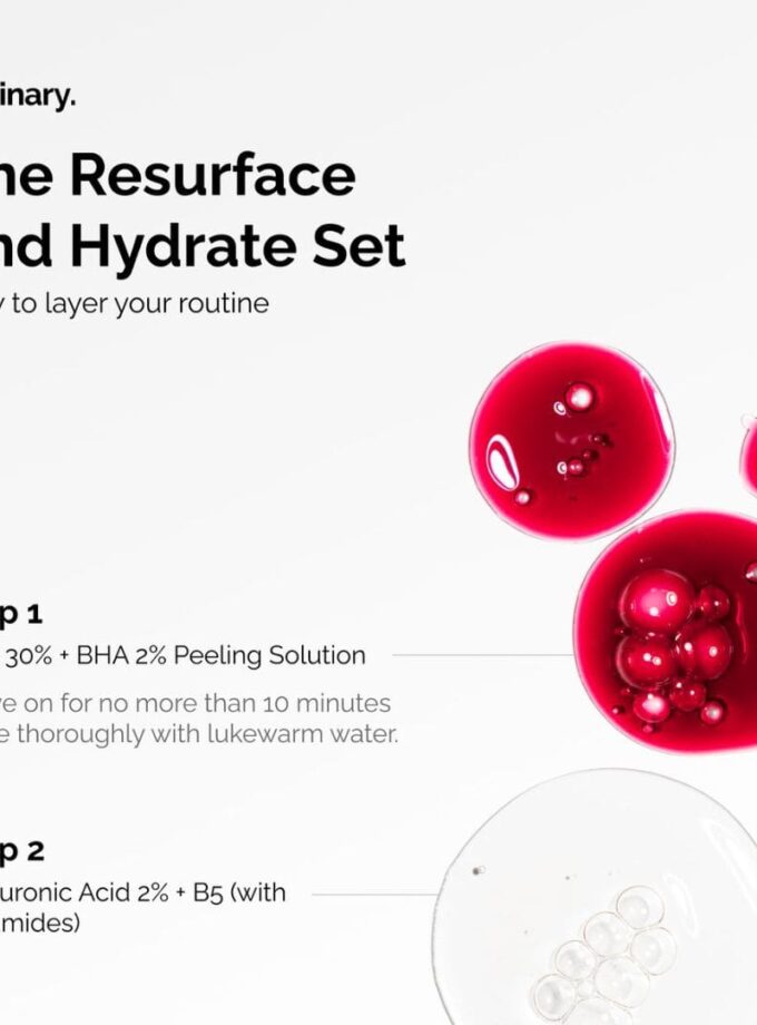The Ordinary Resurface & Hydrate Set