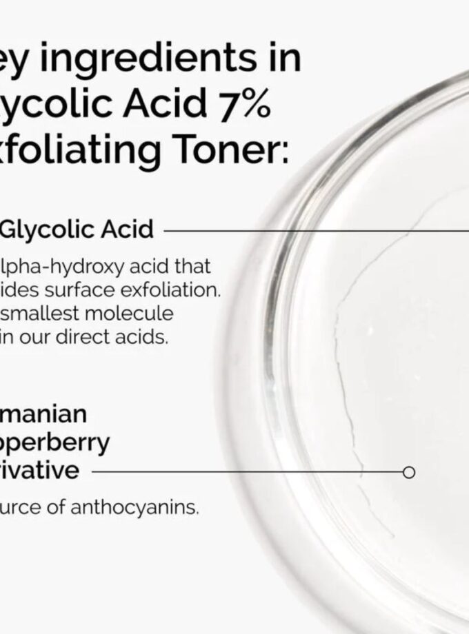 Glycolic Acid 7% Exfoliating Toner