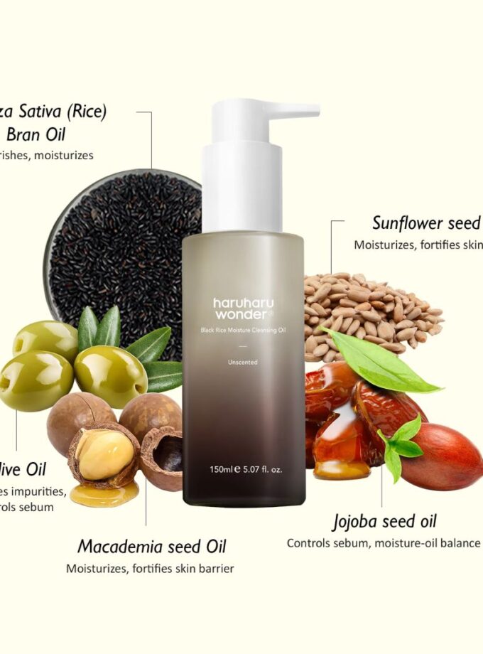 Black Rice Moisture Cleansing Oil 5.1 fl.oz. (150 ml)