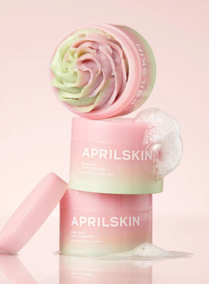 APRILSKIN - Pink Aloe Pack Cleanser 120g